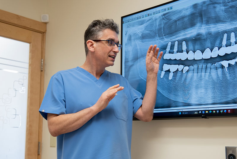dr c explaining